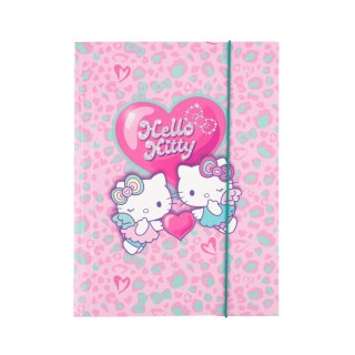 Teczka kartonowa na gumkę Hello Kitty A4 różne Patio (15208PTR)