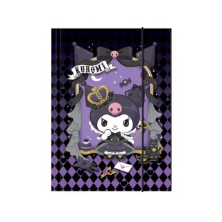 Teczka kartonowa na gumkę Kuromi A4 Patio (15222PTR)