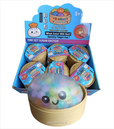 Gniotek Zabawka antystresowa, gniotek pierożek z kuleczkami Bemag (107011)