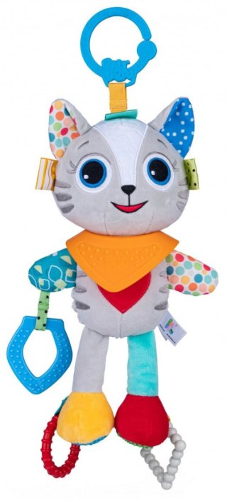 Grzechotka zawieszka kotek Luka Balibazoo (BB81130)