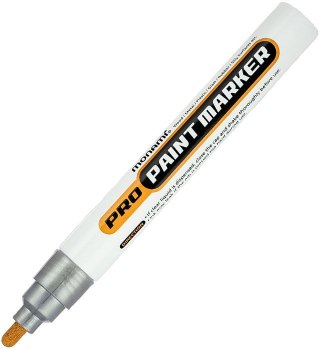 Marker olejowy ProPaint 2080151050 wkład srebrny 2,0mm okrągła końcówka Monami (160-2482)
