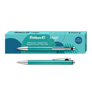 Długopis Snap K10 frosted turkus wkład niebieski Pelikan (400208070)
