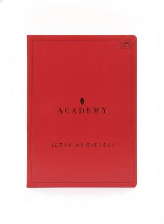 Zeszyt tematyczny A4 ACADEMY Hybrid ANGIELSKI 60k. 90g krata Interdruk (ZE60#MATACAH))