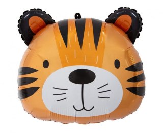 Balon foliowy Tygrys, 41x36 cm (głowa) Godan (BF-HTYG)