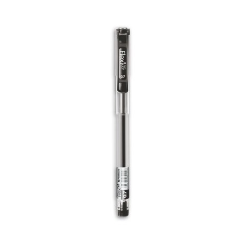 Długopis żelowy brokat kpl.6 kol wkład mix 1,0mm Flexi (TT8507)