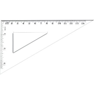 Ekierka 15cm Tetis (BL004-B)