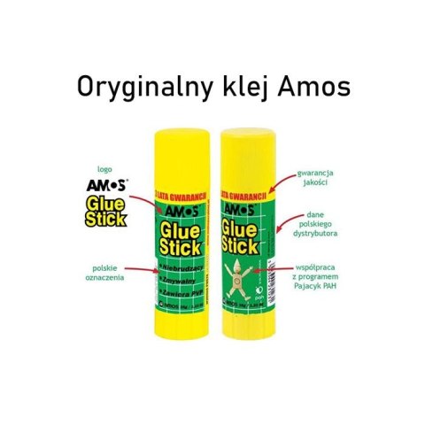 Klej w sztyfcie 15g Amos (130-1068)