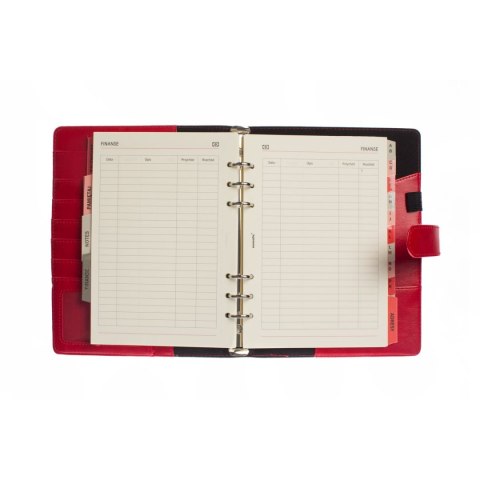 Organizer MEMOFIX 2027 czerwony [mm:] 230x175 Antra (A5)