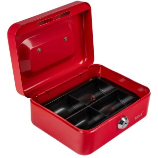 Kasetka na pieniądze czerwony [mm:] 153x120x 70 Eagle (8878 XS)