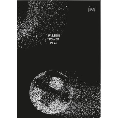Zeszyt A4 ONE COLOR 32k. 70g trzy linie Interdruk