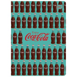 Zeszyt A5 HYBRID COCA COLA 32k. 70g linia kolor Interdruk (ZE60KFG)