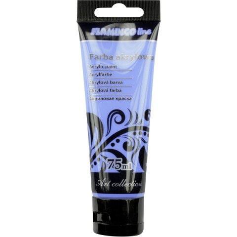 Farba akrylowa Pastel kolor: cyan 75ml Flamingo Line (071)