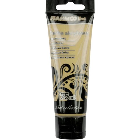 Farba akrylowa Pastel kolor: kremowy 75ml Flamingo Line (078)