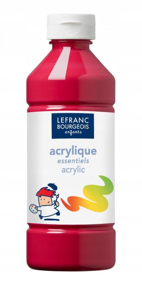 Farba akrylowa kolor: różowy 500ml Lefranc&Bourgeois (188529)