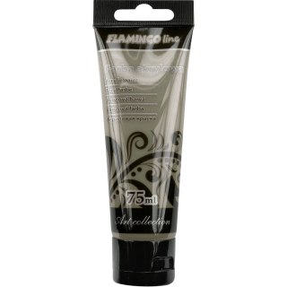 Farba akrylowa kolor: szary 75ml Flamingo Line (097)