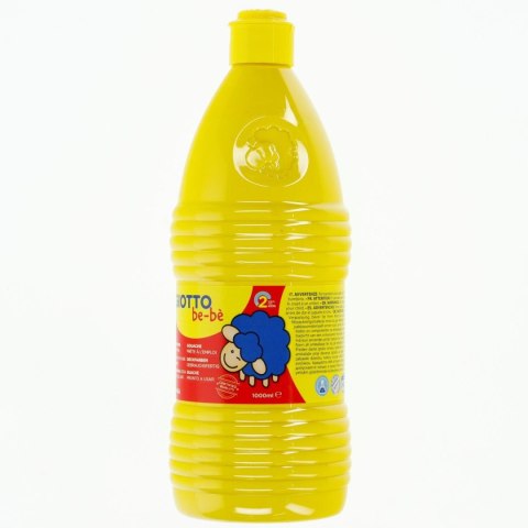 Farba tempera Be-Be kolor: żółty 1000ml 1 kolor. Giotto (467502)