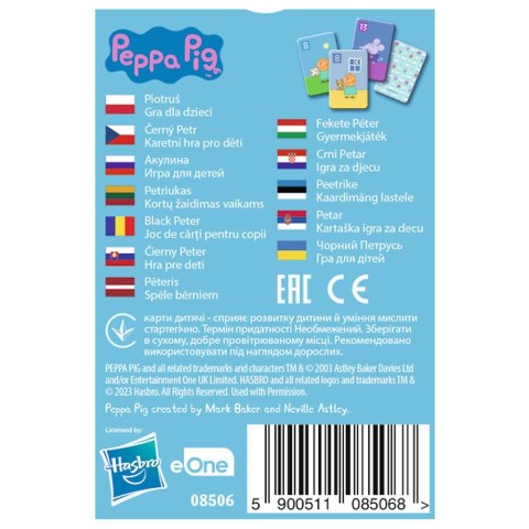 Karty świnka Peppa Piotruś Trefl (08506) 25 sztuk