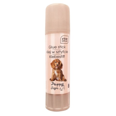 Klej w sztyfcie PUPPY SIGN 8g Interdruk (12 sztuki)