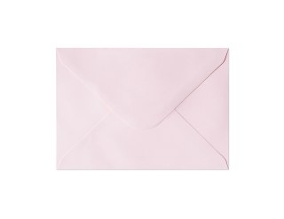 Koperta C6 gładki różowy satynowany 130 różowa jasna Galeria Papieru (280226) 10 sztuk