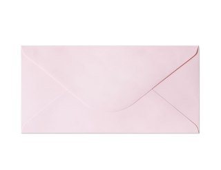 Koperta DL gładki różowy satynowany k 130 różowa Galeria Papieru (280126) 10 sztuk