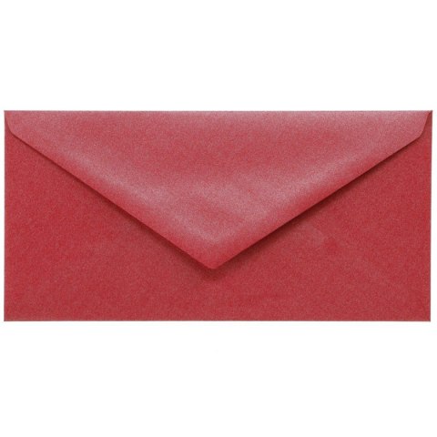 Koperta DL red love DL czerwona Logos 50 sztuk