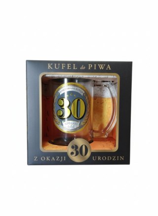 Kubek wielokrotnego użytku GOLD-30 urodziny 400ml Pan Dragon (5901854985534)
