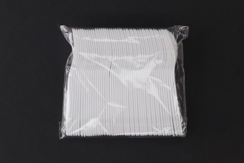 Łyżka wielokrotnego użytku BIAŁA wielkokrotnego uzytku 50 szt (nd)