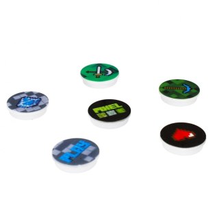 Magnes mix Starpak (528366) 6 sztuk