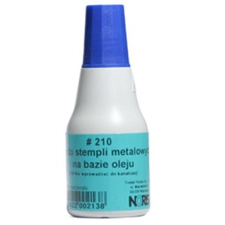 Tusz do stempli kolor: niebieski 25ml Trodat (210)