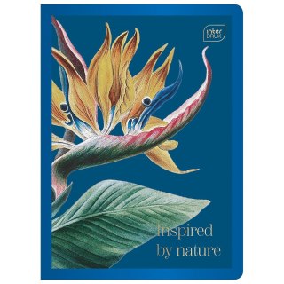 Zeszyt A5 Metalic Grandiflora 60k. 70g krata Interdruk (ZE60#MG)