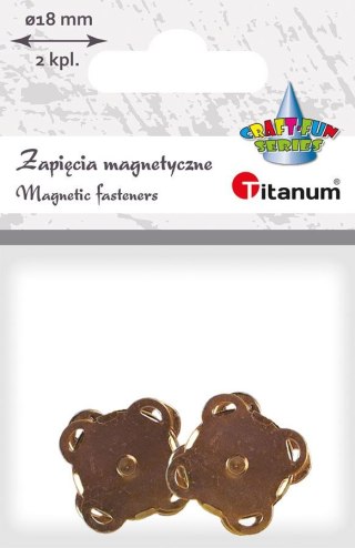 Dodatek Craft-Fun Series Szydełkowanie zapięcia magnetyczne do torebek Titanum (26CR0101-10)