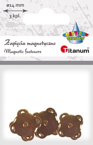 Dodatek Craft-Fun Series Szydełkowanie zapięcia magnetyczne do torebek Titanum (26CR0101-7)