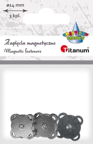 Dodatek Craft-Fun Series Szydełkowanie zapięcia magnetyczne do torebek Titanum (26CR0101-8)