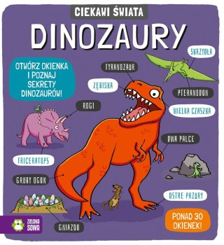 Książka dla dzieci Ciekawi świata. Dinozaury Zielona Sowa