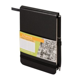 Notes (notatnik) A6 Romantyzm reporterski czarny A6 kratka 192k. krata Antra (5904210044579)