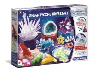 Zestaw kreatywny dla dzieci Naukowa Zabawa Gigantyczne kryształy Clementoni (50106)