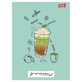 Zeszyt A4 Matcha Mood 32k. 70g linia kolor Unipap