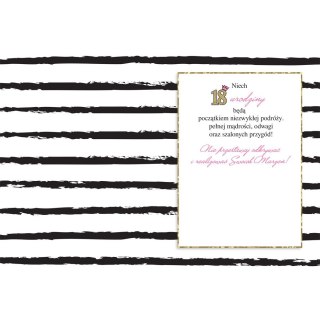 Kartka składana A5 A5 18 PRISON PINK Henry (5908451980719)