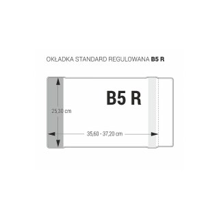 Okładka B5 B5R [mm:] 253x356-372 Biurfol (OZK-45)