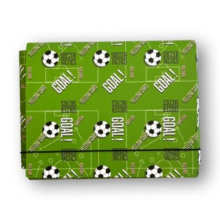 Teczka kartonowa na gumkę GOALE T0125 łamana na gumkę A4 mix Penmate (TT9416)