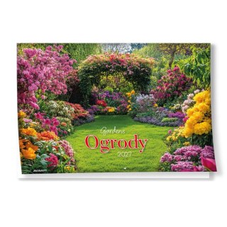 Kalendarz ścienny OGRODY wieloplanszowy 285mm x 410mm Avanti (KA-11)