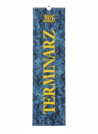 Kalendarz ścienny TERMINARZ wieloplanszowy paskowy 130mm x 460mm Avanti (KP-6)