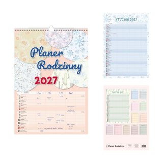 Kalendarz ścienny planer rodzinny miesięczny Sztuka Rodzinna (N551-27)
