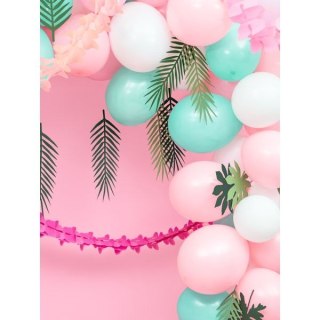 Balon gumowy pastelowy 100 szt różowy 270mm 12cal Partydeco (SB12P-081J)