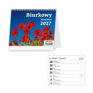 Kalendarz biurkowy mini max tygodniowy Sztuka Rodzinna (S506-27)