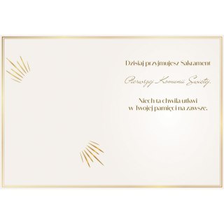 Kartka składana B6 B6 KOMUNIA MARYJKA Henry (5905701485987)