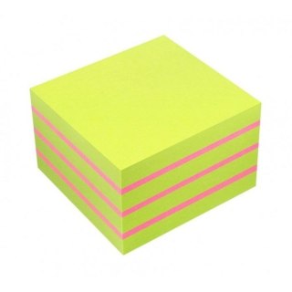 Kostka papierowa limonka limonkowy [mm:] 75x75 Info (5654-82)