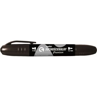 Marker suchościeralny wkład czarny 5,0mm okrągła/ścięta końcówka Tetis (KM504-V2)