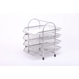 Szuflada na dokumenty srebrny metal [mm:] 350x300x 350 Tres (SPŁ4A/SR)