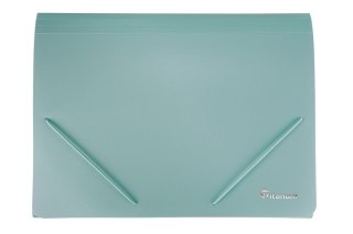 Teczka segregująca PP Titanum A4 z gumką 13 przegródek czarna (TPO12BC)